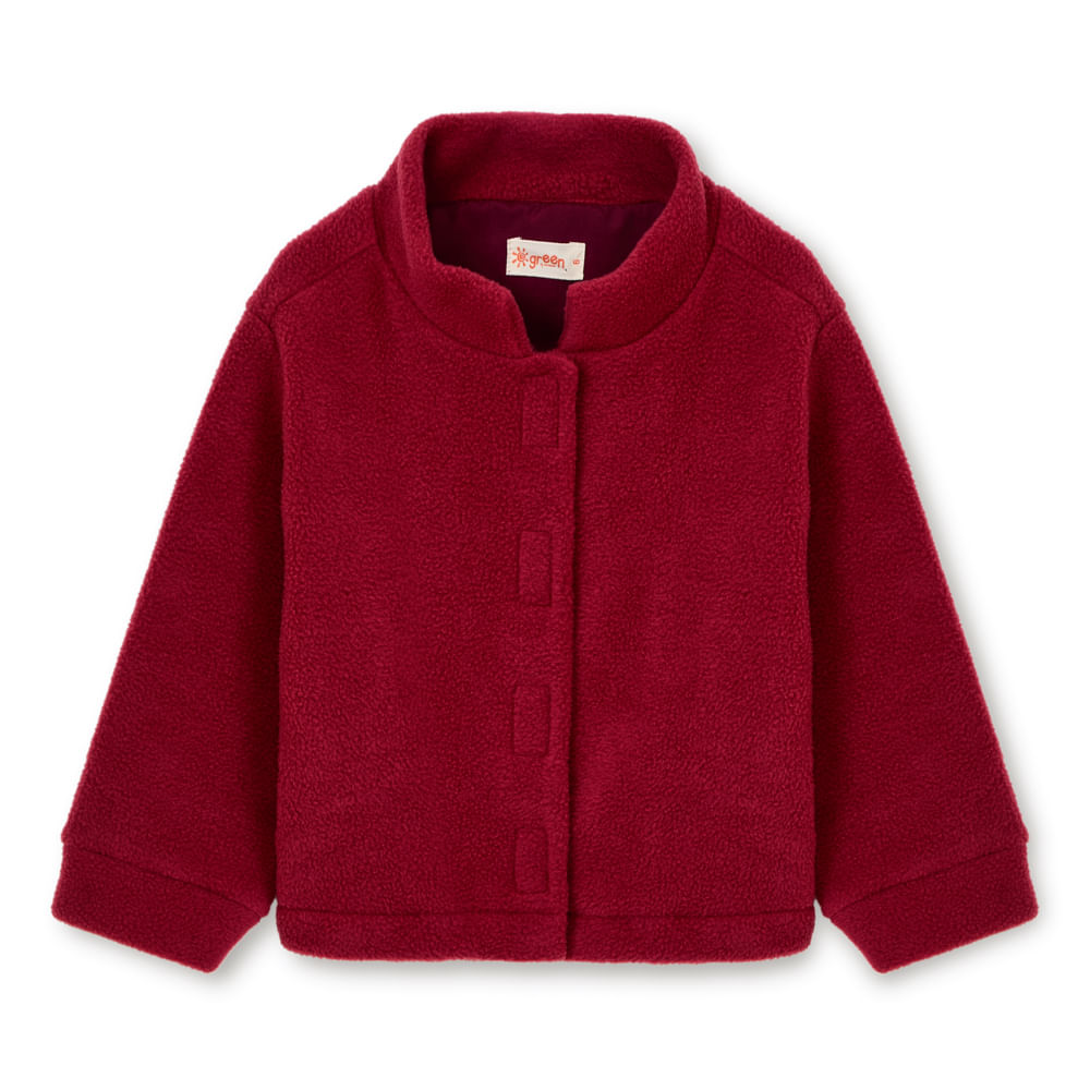 Casaco Infantil Soft Bordô