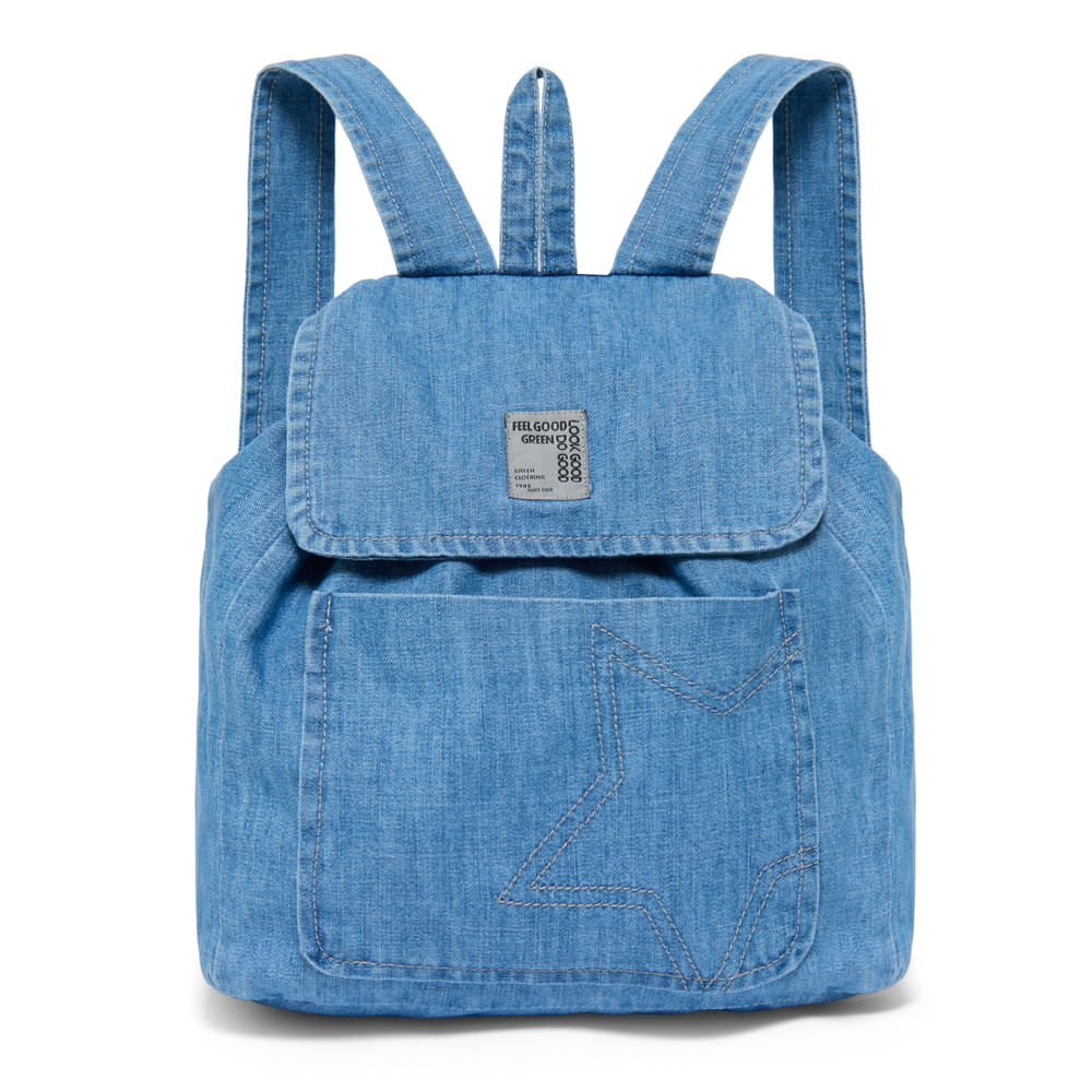 Mochila Infantil Azul Claro