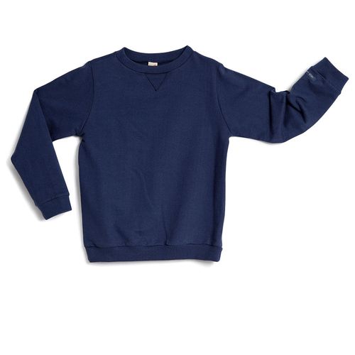 Blusa Básica Moletinho Azul Green - Infantil