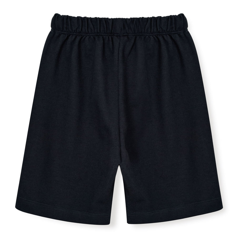 Bermuda Infantil Básica Azul