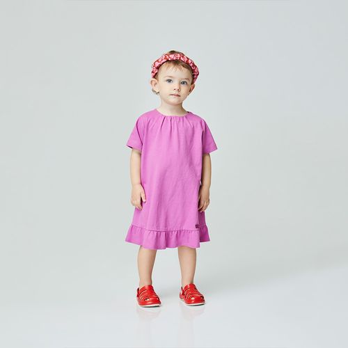 Vestido Toddler Amor Rosa