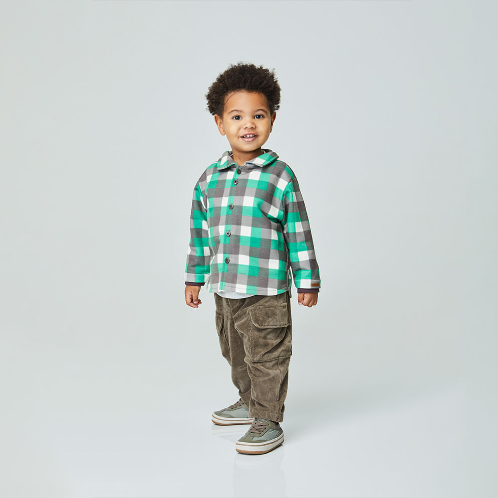 Conjunto Toddler Xadrez Green