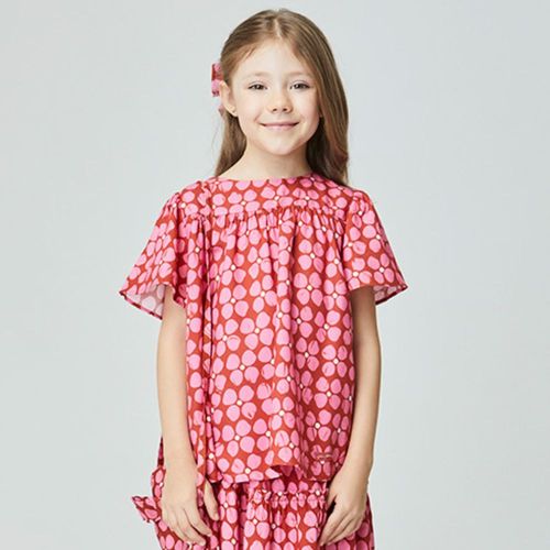 Blusa Infantil Trevo Encantado Vermelha
