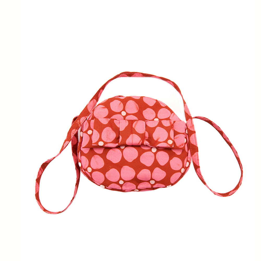 Bolsa Infantil Trevo Encantado Vermelha