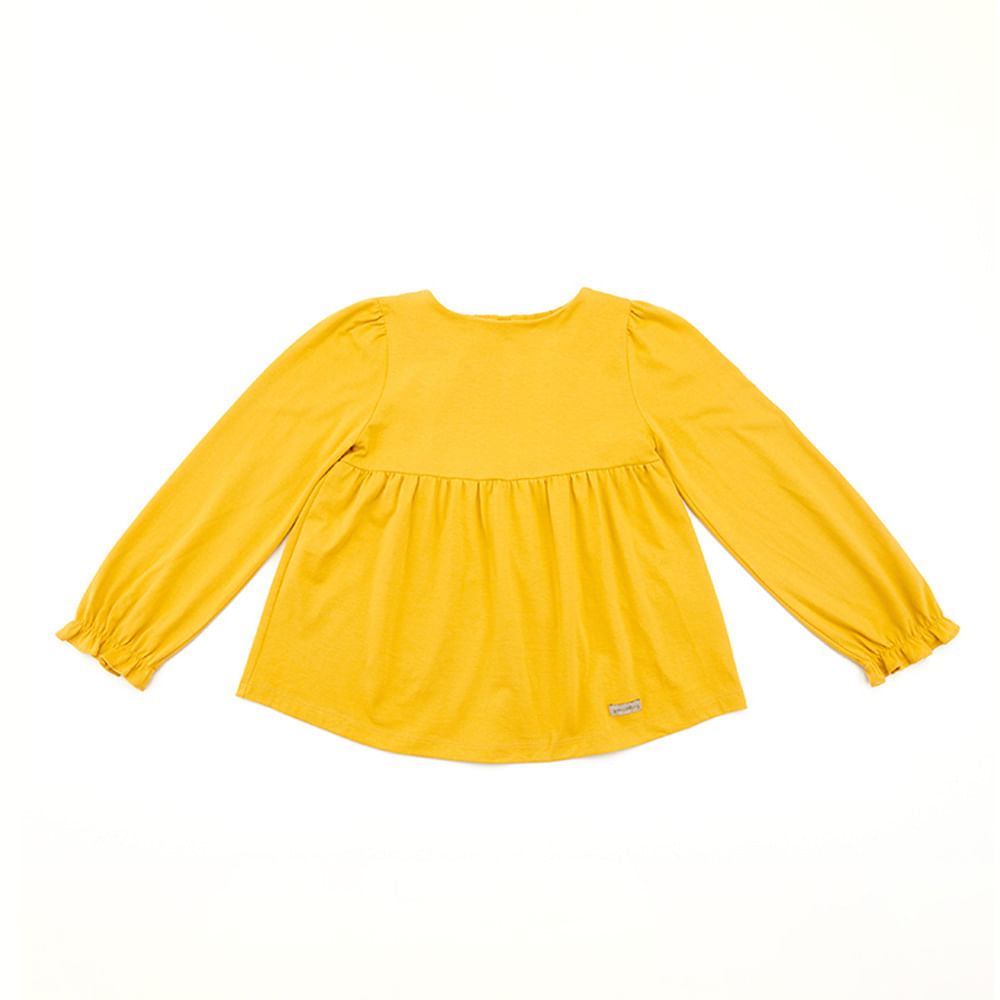 Bata Infantil Amor Amarela