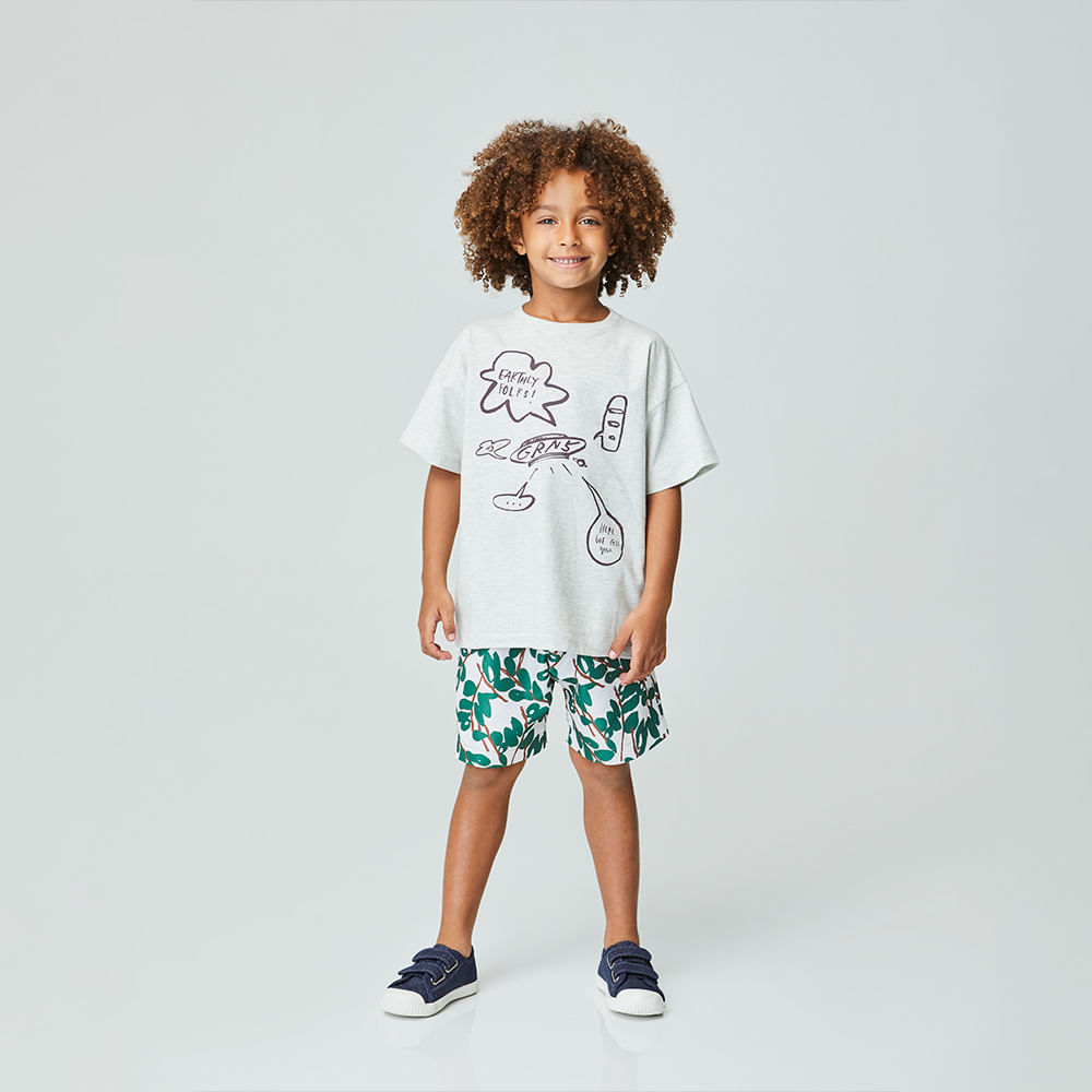 Bermuda Infantil Ser Verde