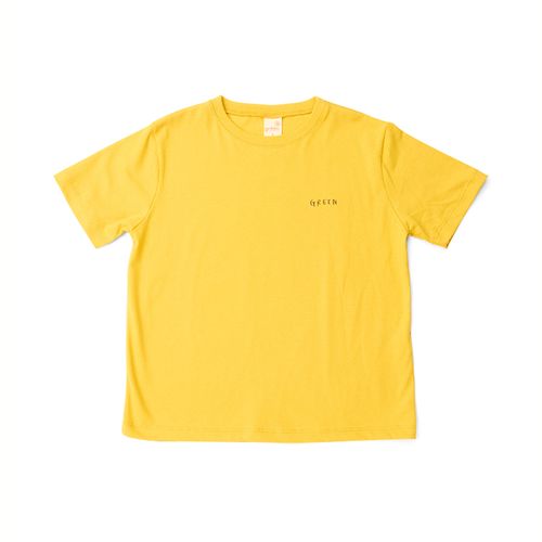 Camiseta Infantil Saturno Amarela