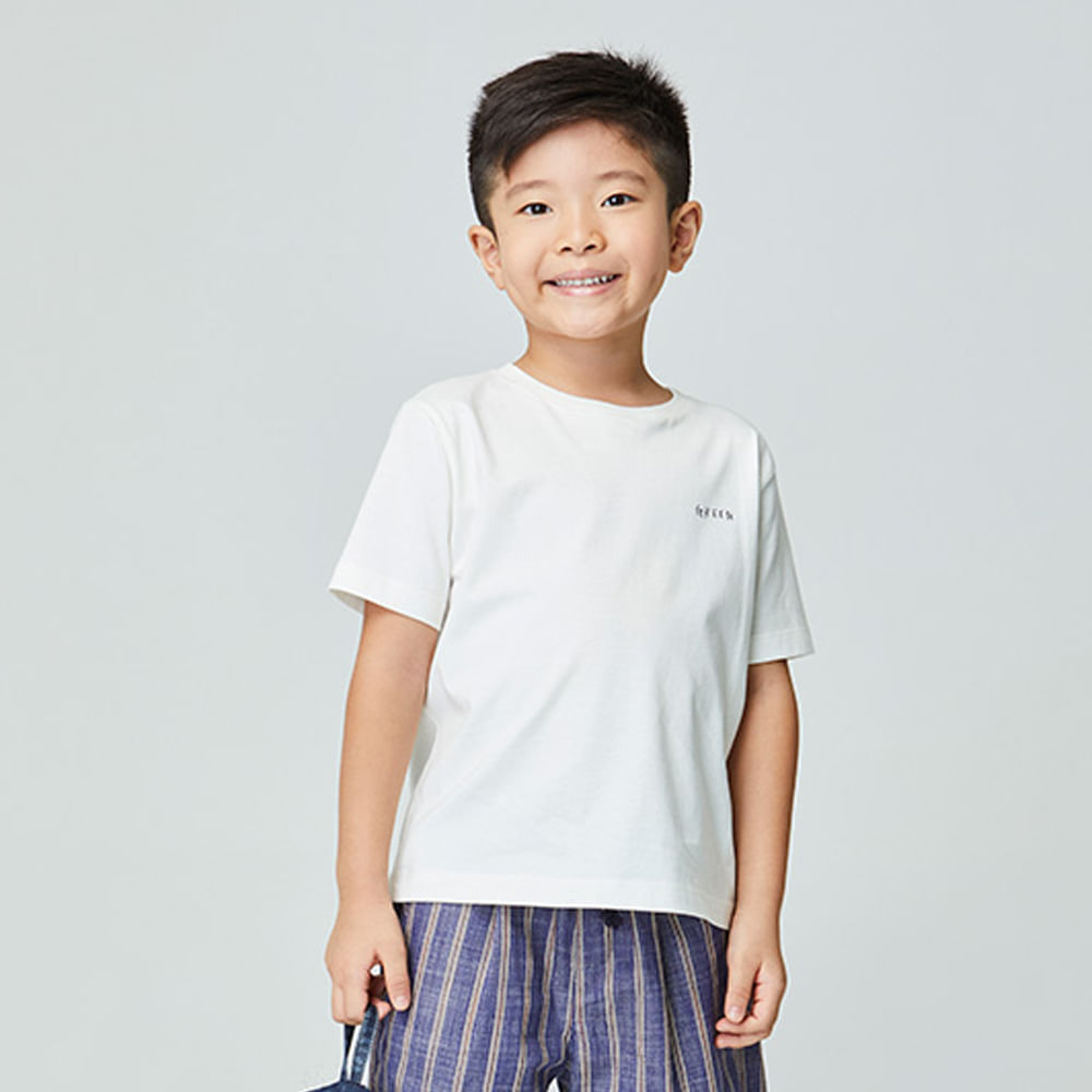 Camiseta Infantil Saturno Off-White