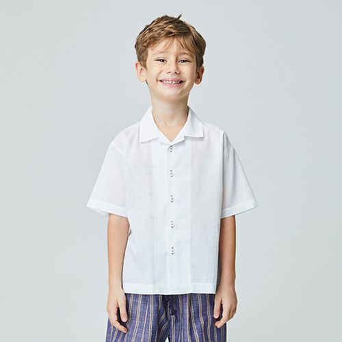 Camisa Infantil Earth Branca