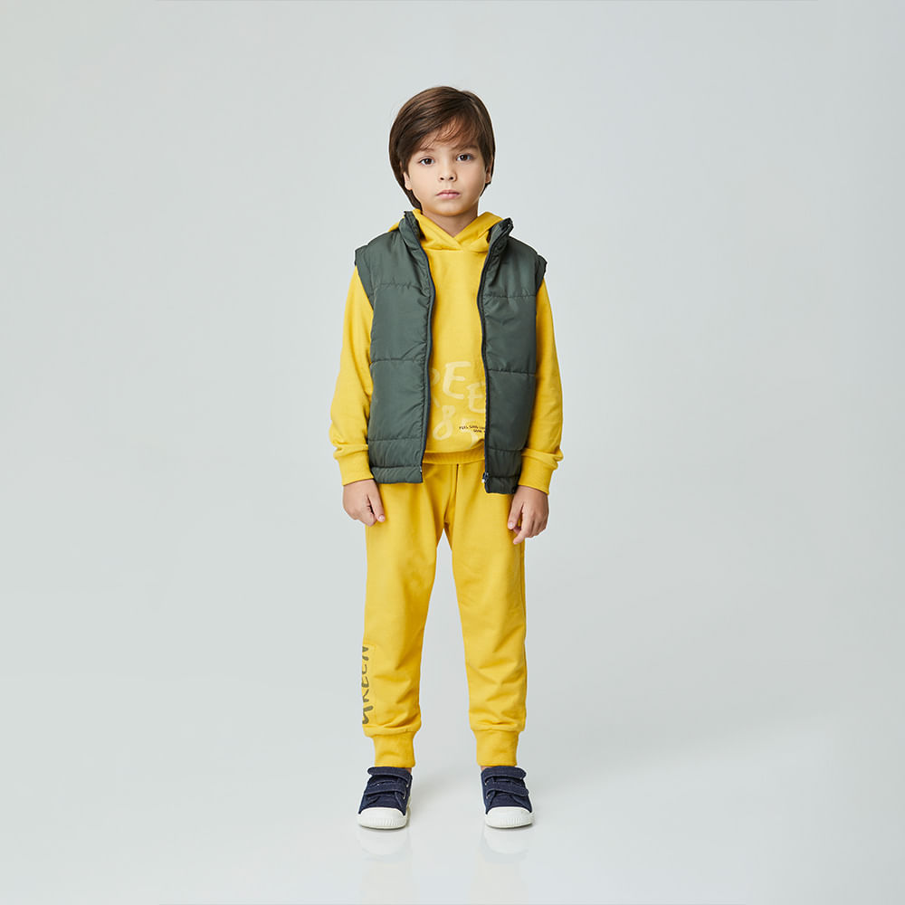 Calça Infantil Feel Amarela