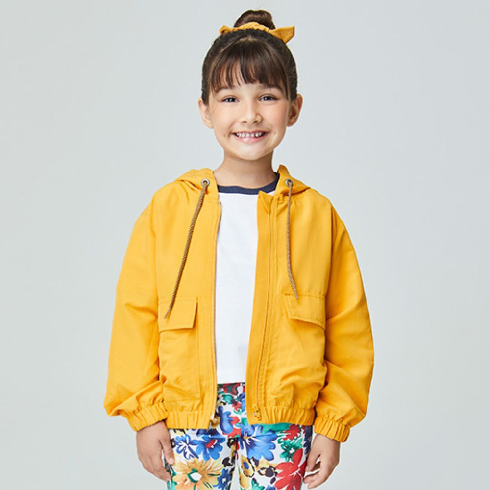Jaqueta Infantil Green Amarela