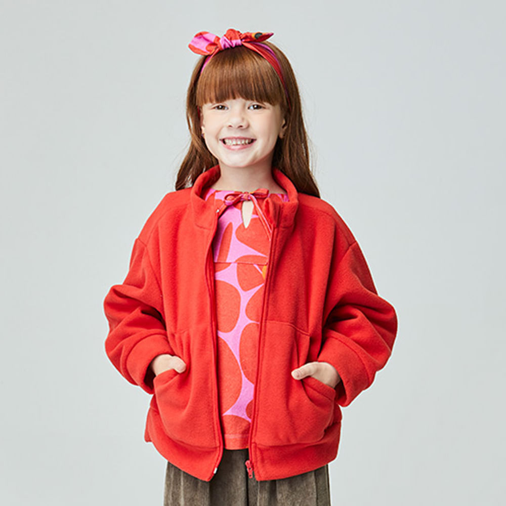 Casaco Infantil Amor Vermelho