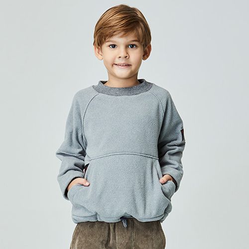 Blusão Infantil Soft Light Mescla Cinza