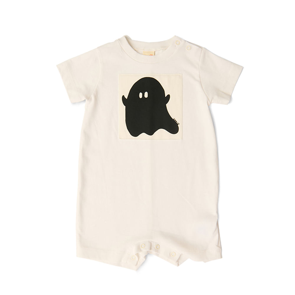 Macacão Bebê Ghost Off-White
