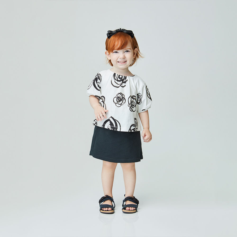 Conjunto Toddler Aquarela Off-White