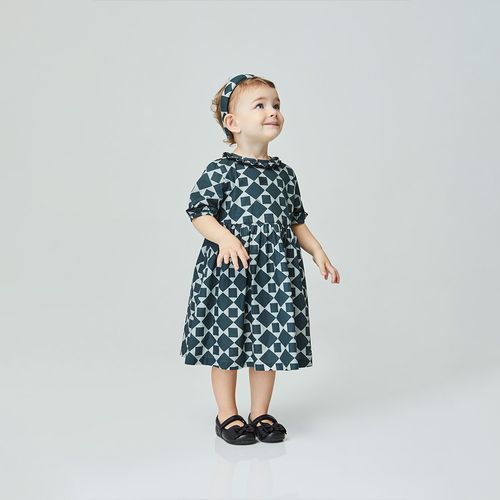 Vestido Toddler Memórias Chumbo