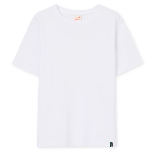 Camiseta Infantil Básica Branca