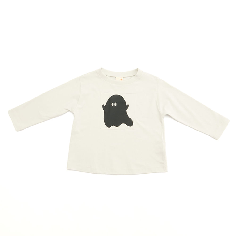 Camiseta Toddler Tiny Specter Manga Longa Cinza