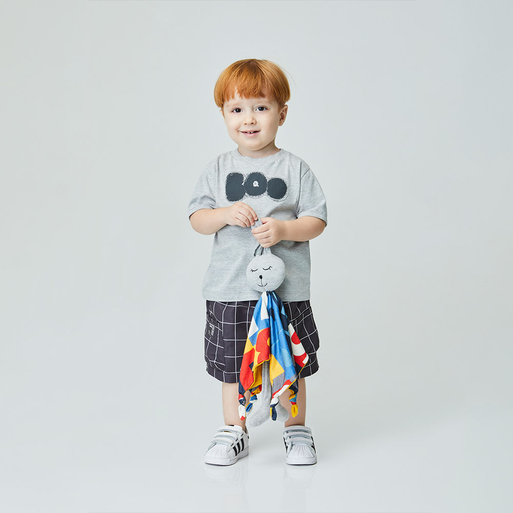 Conjunto Toddler Line Cinza