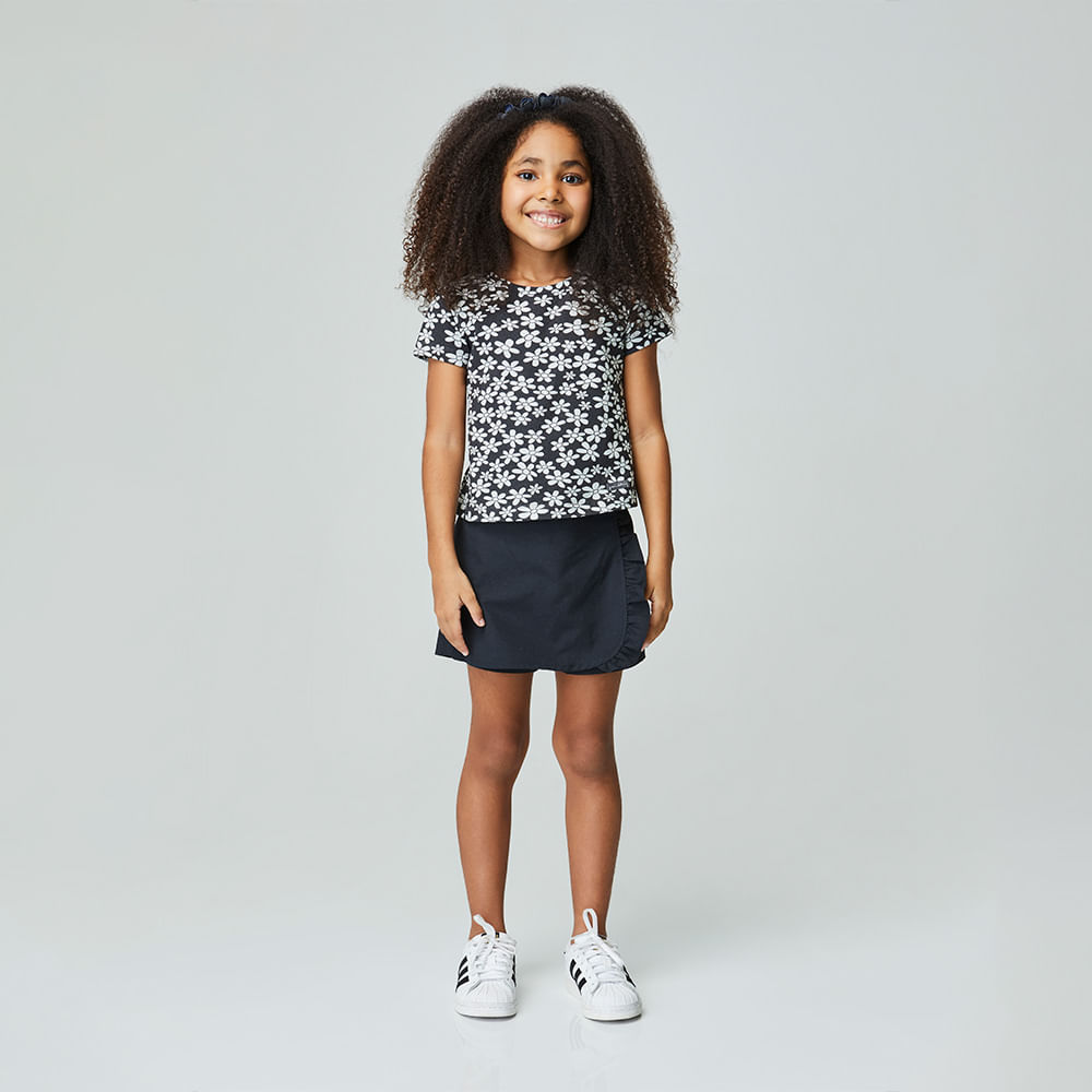 Saia Infantil Greener Chumbo
