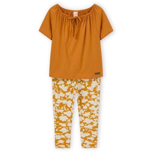 Conjunto Infantil Cotton Amarelo