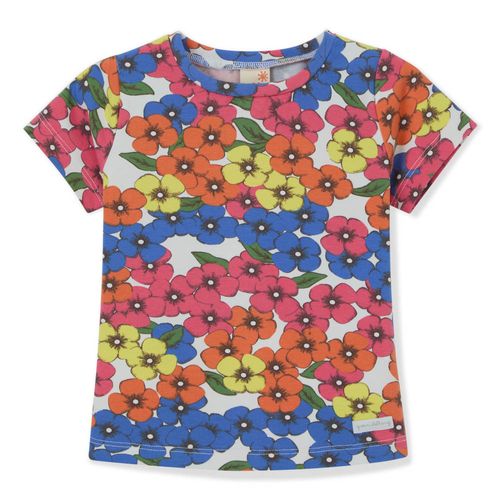 Camiseta Infantil Cotton Rosa