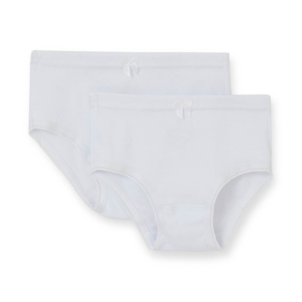 Kit Infantil Calcinha Branca