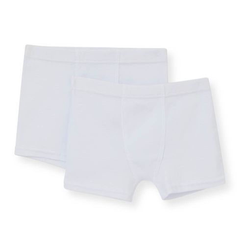 Kit Cueca Boxer Infantil Branca
