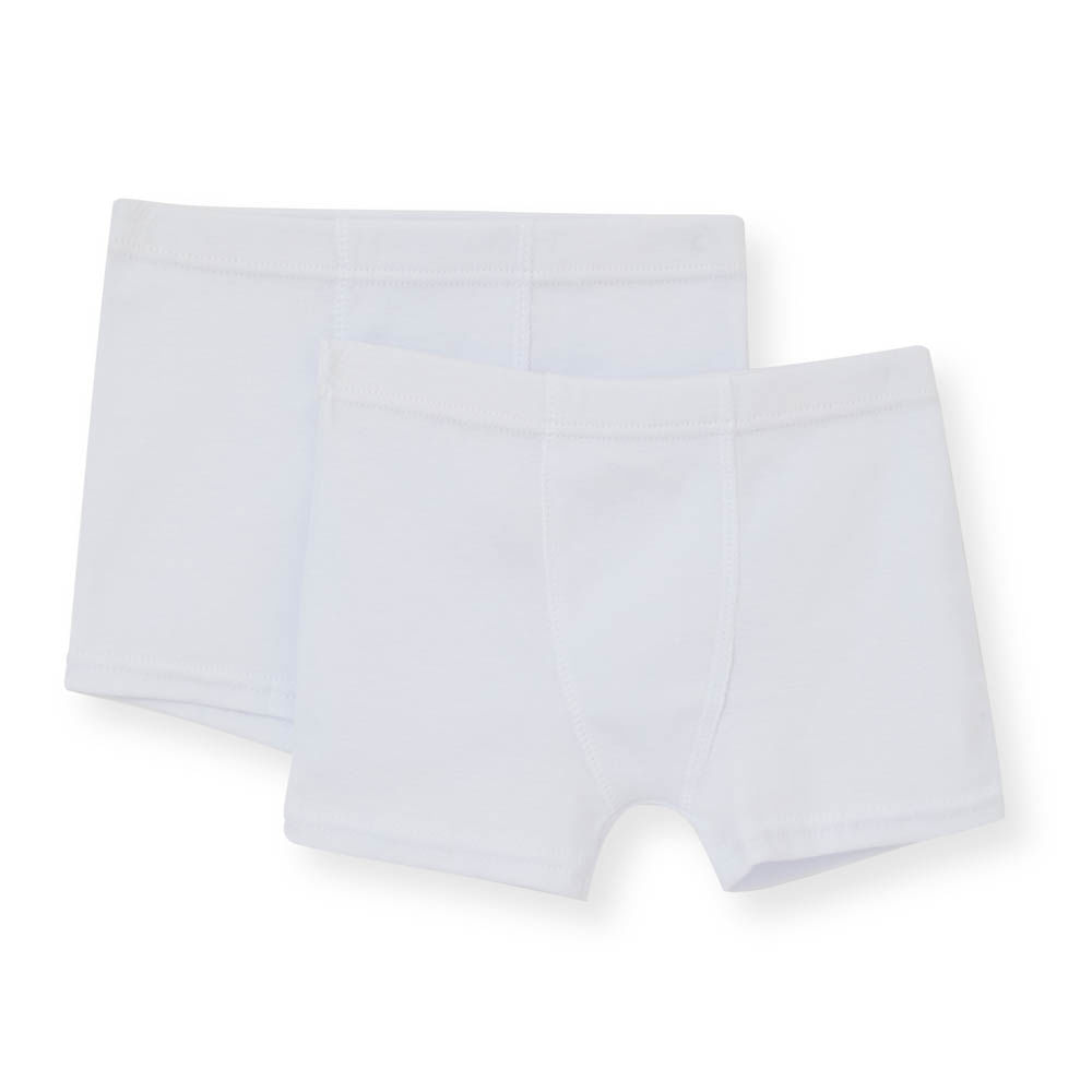 Kit Cueca Boxer Infantil Branca