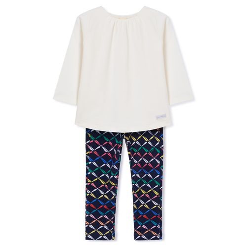 Conjunto Toddler Moletinho Manga Longa Azul Escuro