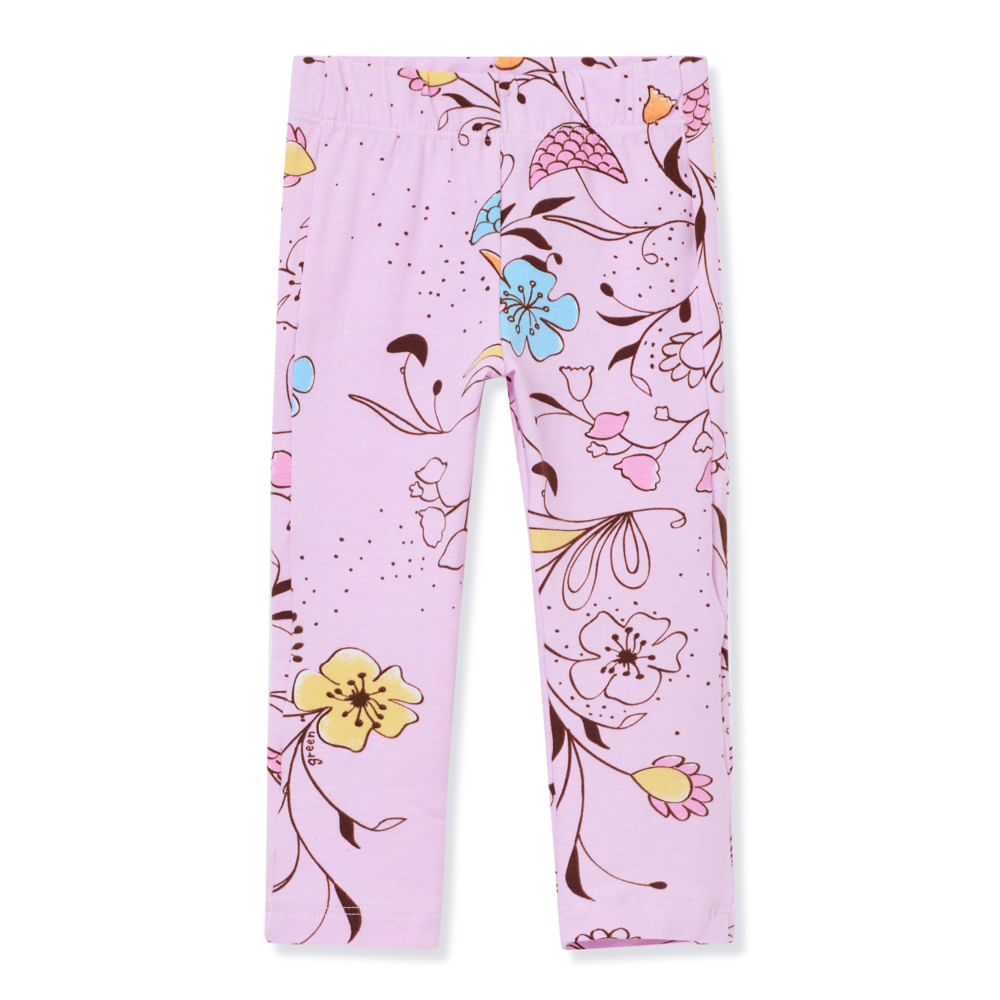 Calça Toddler Legging Rosa Claro