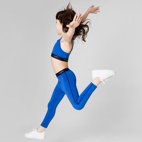 Legging Infantil Menina Sungreen Azul