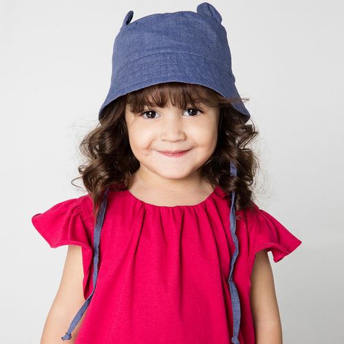 Chapéu Infantil Unissex Alegria Azul