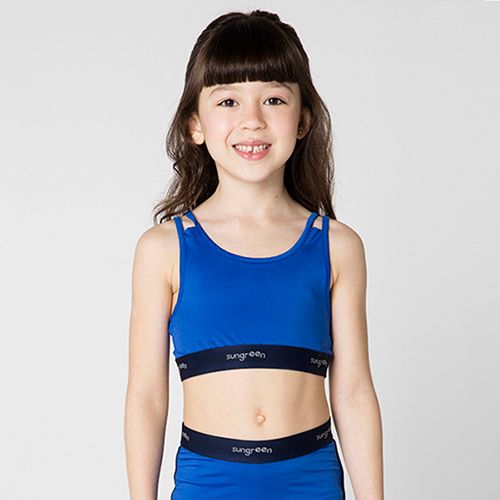Top Infantil Menina Sungreen Azul