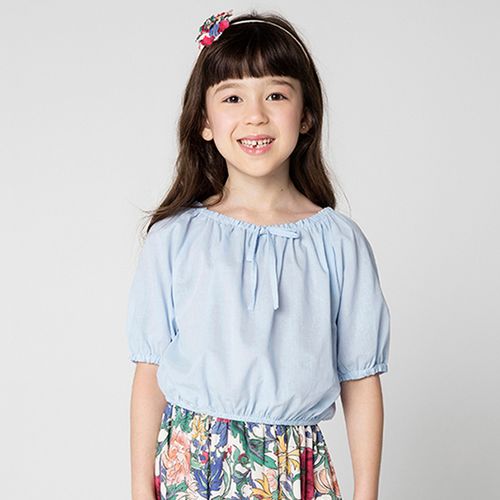 Blusa Infantil Menina Afeto Azul
