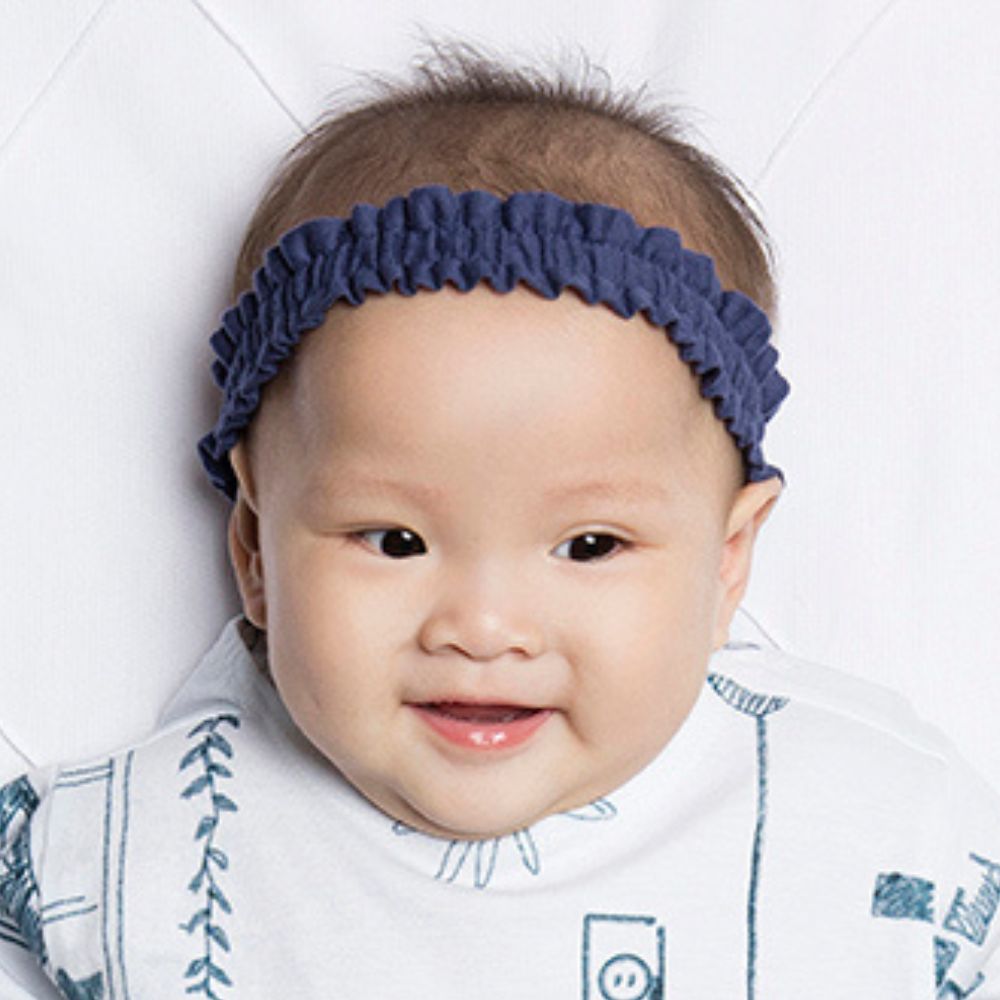 Faixa Bebê Menina Fru-Fru Azul