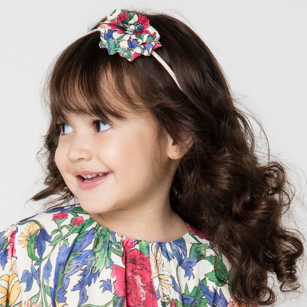 Tiara Infantil Menina Jardim Multicolorida