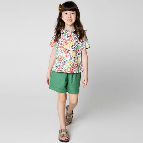 Short Infantil Menina Green