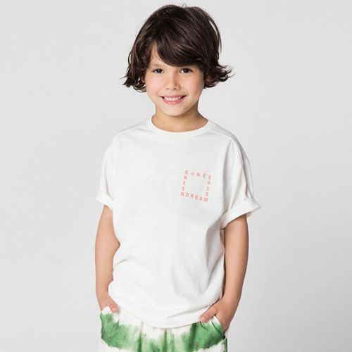 Camiseta Infantil Menino Dreams Off-White