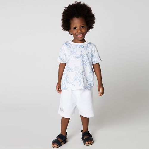 Conjunto Toddler Menino Praia Azul