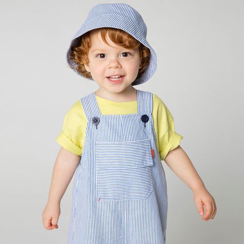 Bucket Toddler Menino Velejar Azul