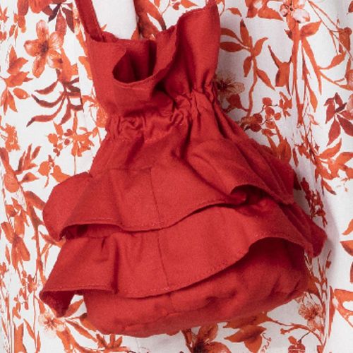 Bolsa Infantil Menina Festa Vermelha