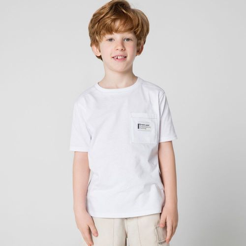 Camiseta Infantil Menino Contemporary Branca