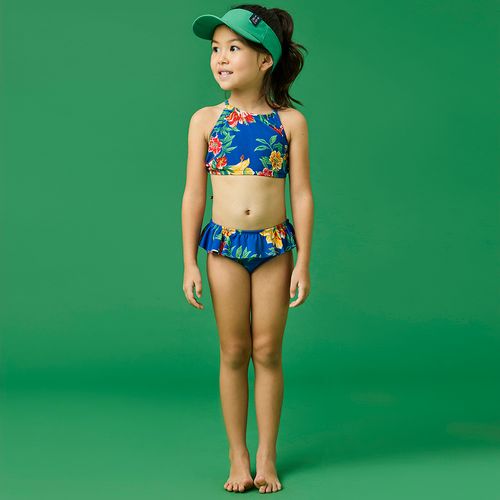 Biquíni Infantil Menina Vitória Azul