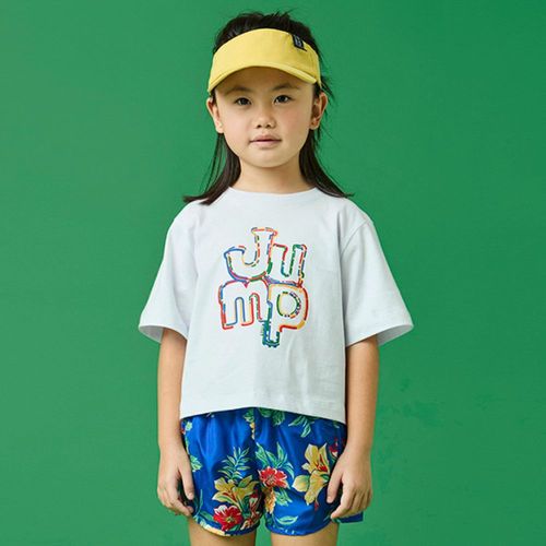 Camiseta Infantil Menina Jump Branca