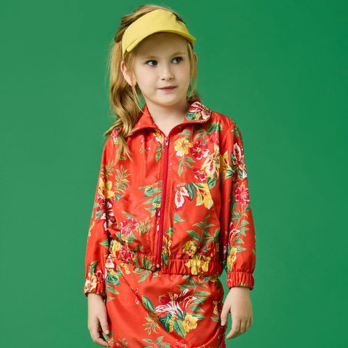 Jaqueta Infantil Menina Vitória Vermelha