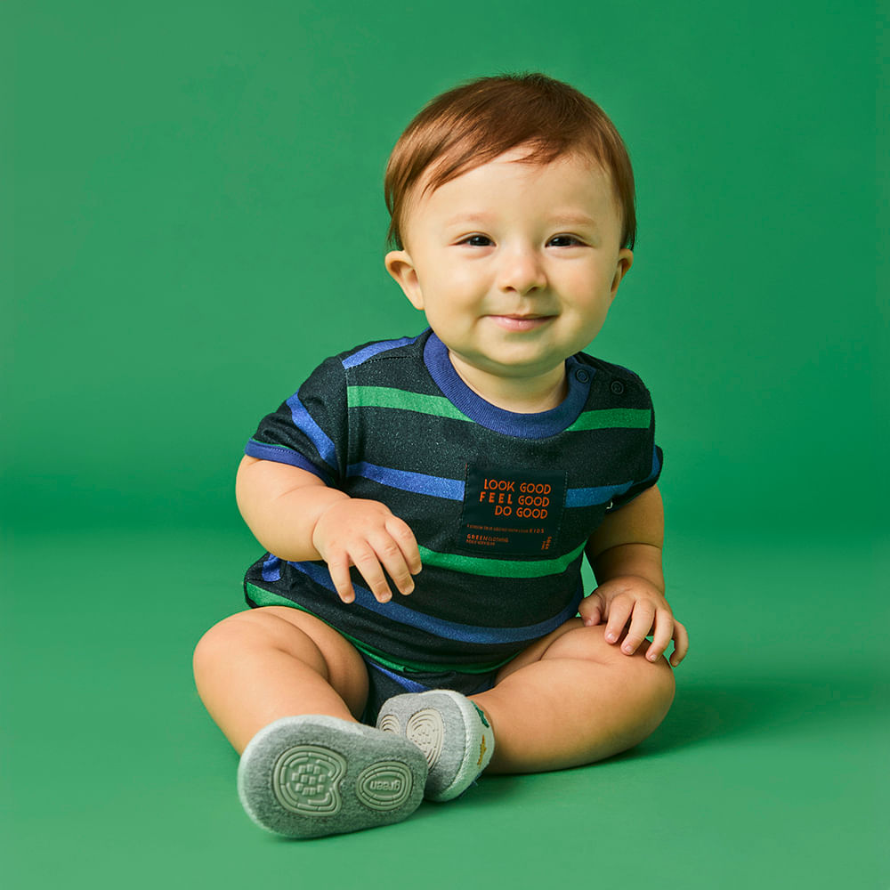 Macacão Bebê Menino Corrida Azul