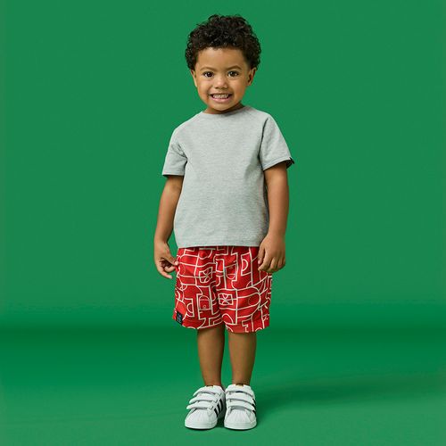 Conjunto Toddler Menino Conjunto 11 Vermelho