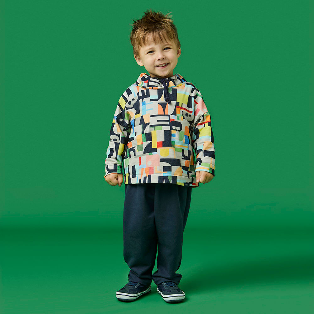 Conjunto Toddler Menino Time Azul