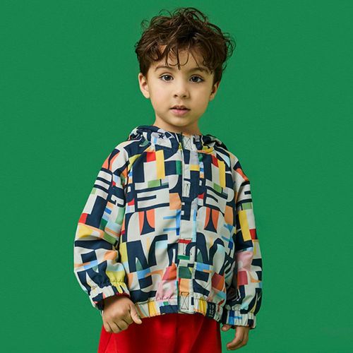 Jaqueta Toddler Menino Corta Vento Time Azul